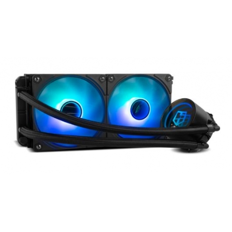 KIT Refrigeracion Liquida CPU NOX Hummer M-240 Black RGB 2011/2066/1156/1155/1151/1200/1700/1851 Am5/Am4/Am3/Am2