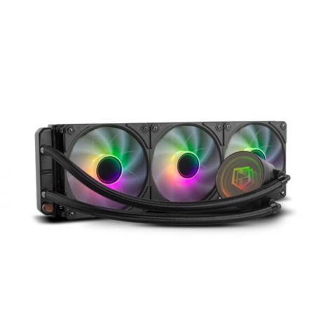 KIT Refrigeracion Liquida CPU NOX Hummer M-360 Black RGB 2011/2066/1156/1155/1151/1200/1700/1851 Am5/Am4/Am3/Am2