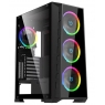 Caja Mediatorre ATX Hiditec MH12 Glass Argb Window Black