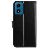 Funda Movil HT Flip Case Leather Black Motorola Moto G24 / E14
