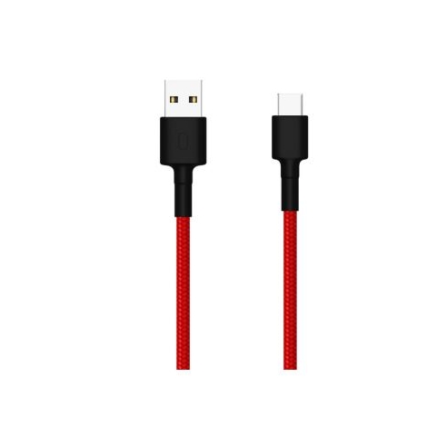 Cable Xiaomi USB Macho / USB-C Macho 1M Black/Red