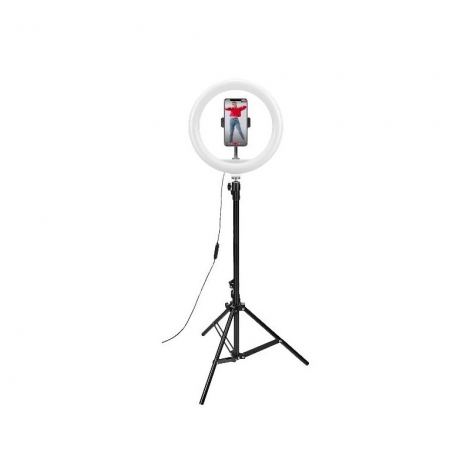 Soporte Celly Smartphone Tripode con Anillo LUZ LED
