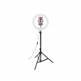 Soporte Celly Smartphone Tripode con Anillo LUZ LED