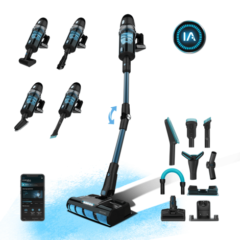 Aspirador Cecotec Conga Rockstar 9500 Connected Ergowet 3000 IA