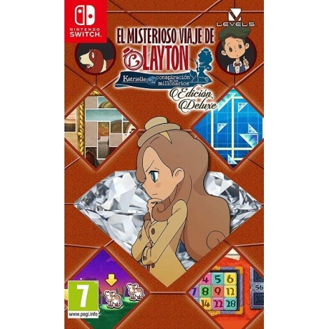 Juego Switch el Misterioso Viaje de Layton Ed.Deluxe