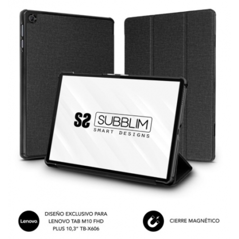 Funda Tablet Subblim Shock Case Lenovo TAB M10 FHD Black 10.3" TB-X606 (2ª GEN)