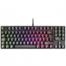 Teclado Mars Gaming Mkrevopro Keyboard Mechanical Switches PRO Iluminado RGB Completo Black