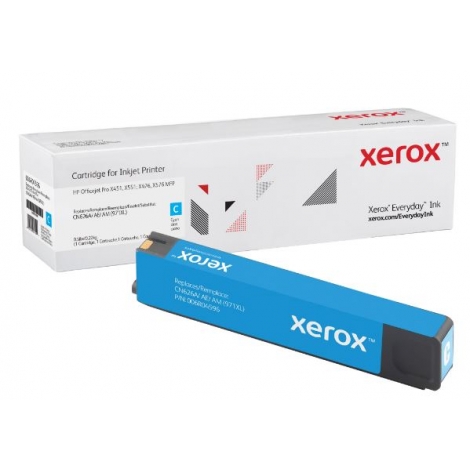 Cartucho Xerox Compatible HP 971XL Cyan 6600 PAG