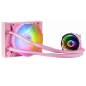 KIT Refrigeracion Liquida CPU Mars Gaming Mlone120 Pink RGB 2011/1200/1155/1151/775 Am5/Am4/Am3/Am2
