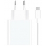 Cargador USB Xiaomi 33W White + Cable USB / USB-C
