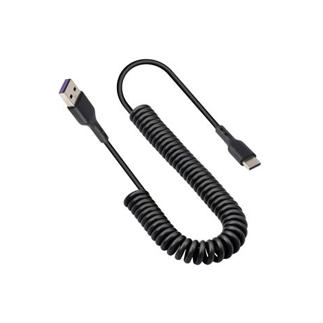 Cable Kablex USB 3.1 Macho / USB-C Macho Espiral 1.5M