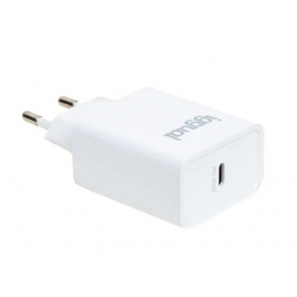 Cargador USB-C Iggual 30W White