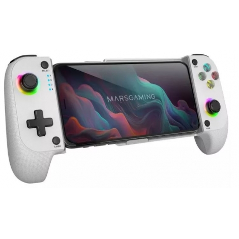 Gamepad Mars Gaming Mgpx PC / MAC / Android / IOS White