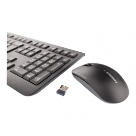 Teclado + Mouse Cherry Wireless DW 3000 Black
