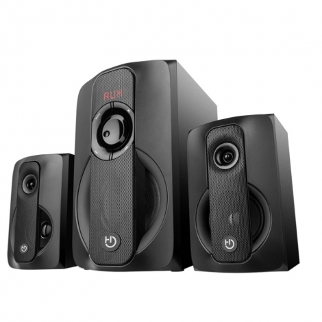 Altavoces Bluetooth Hiditec H400 2.1 40W USB SD Black