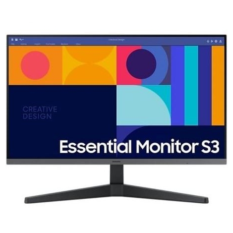 Monitor Samsung 24" IPS Essential S3 1920X1080 4ms HDMI DP Black