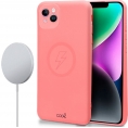Funda Movil Back Cover Cool Magnetica Silicona Pink iPhone 14