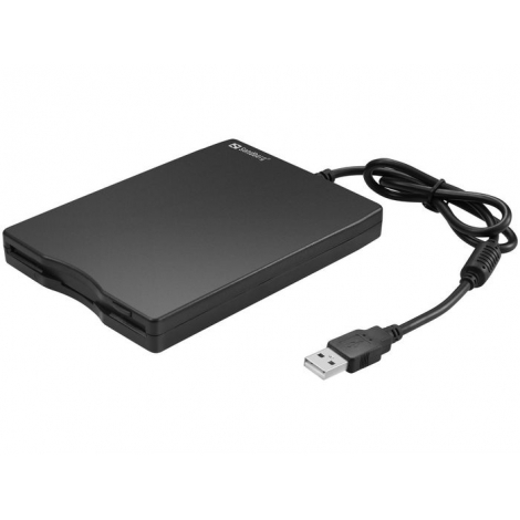 Disquetera USB Externa Sandberg Black