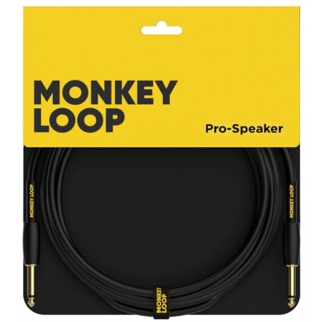 Cable Monkey Loop Audio PRO Speaker TRS Jack Mono 6.3MM Macho / Jack Mono 6.3MM Macho 3M