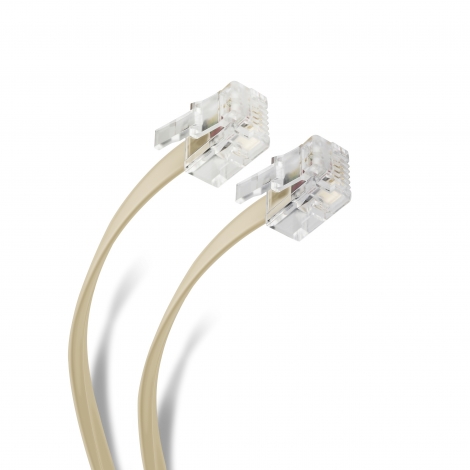 Cable Kablex Telefonico RJ11 10M White