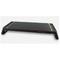 Soporte Monitor Escritorio Coolbox Deepgaming RGB Black + HUB 4Xusb