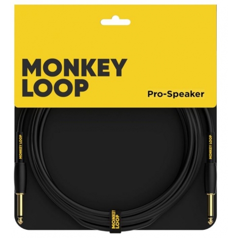 Cable Monkey Loop Audio PRO Speaker TRS Jack Mono 6.3MM Macho / Jack Mono 6.3MM Macho 1.5M
