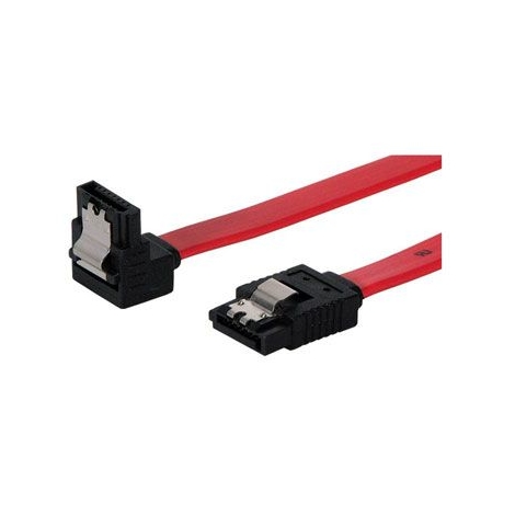 Cable Kablex Sata Disco Duro 0.5M Acodado + Clips Sujecion