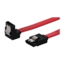 Cable Kablex Sata Disco Duro 0.5M Acodado + Clips Sujecion