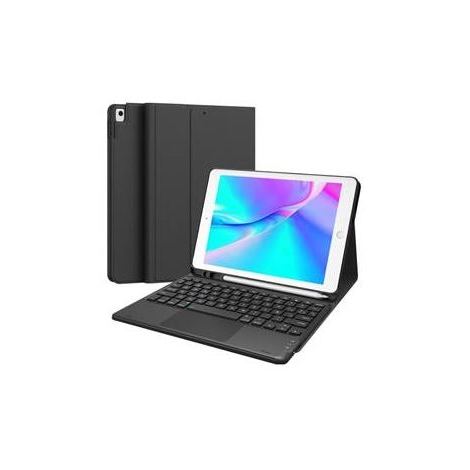 Funda Tablet HT Folio + Teclado Bluetooth Black Apple iPad 10.2" (7ª 8ª 9ª GEN)