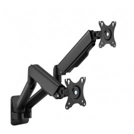 Soporte Monitor Escritorio Equip 2 Brazos 17-32" Vesa 100 Montaje Pinza