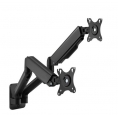 Soporte Monitor Escritorio Equip 2 Brazos 17-32" Vesa 100 Montaje Pinza