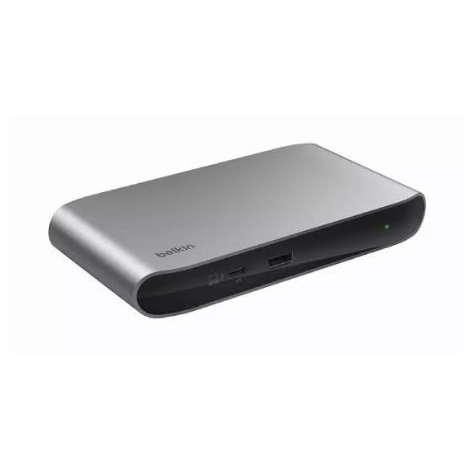 Puerto Replicador Belkin USB-C Macho a 4XUSB-C Thunderbolt 4 USB 3.0 Grey