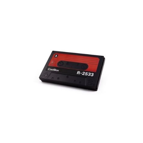 Carcasa Disco Duro 2.5" Coolbox Sata USB 3.0 Retro Black / red