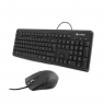 Teclado + Mouse Coolbox USB Black