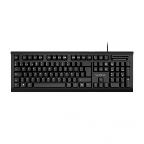 Teclado Coolbox Dnie con Smart Card Black