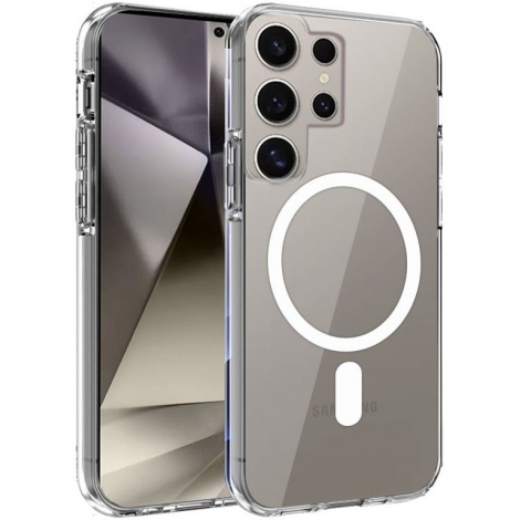 Funda Movil Back Cover Cool Magnetic Transparente Samsung Galaxy S24 Ultra S928