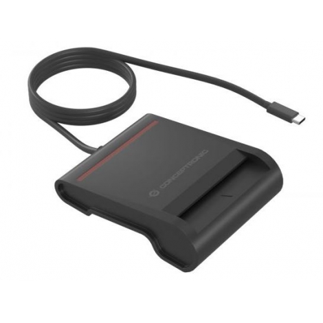 Lector de Tarjetas Chip Dnie Conceptronic USB-C Black