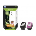 Cartucho HP 62 Black Y 62 Color Combo Pack