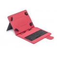 Funda Tablet + Teclado Maillon Urban Keyboard USB-C Universal Hasta 11" red