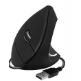 Mouse Subblim Vertical Glide Ergo Black USB