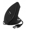 Mouse Subblim Vertical Glide Ergo Black USB