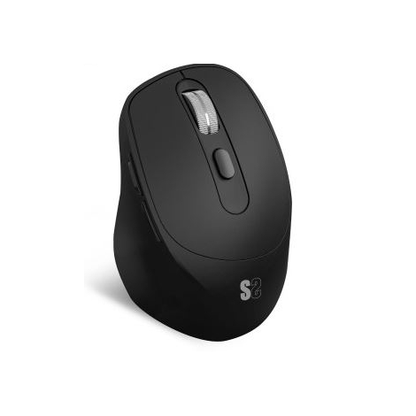 Mouse Subblim Wireless Optical Dual Curve Ergo Black