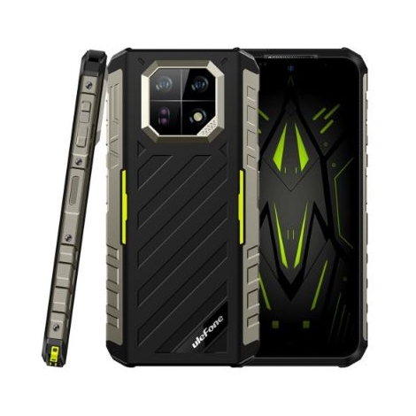 Smartphone Ulefone Armor 22  6.58" OC 8GB 128GB 4G Android 13 Rugged IP68 Black/Green