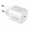 Cargador USB-C Celly 20W White