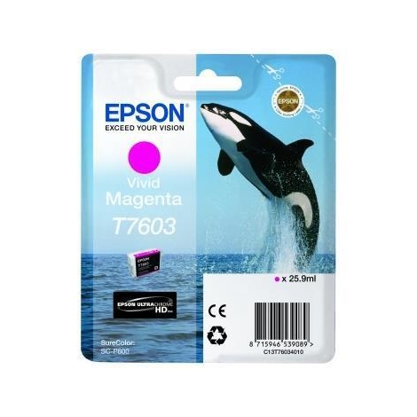 Cartucho Epson T7603 Magenta SC-P600