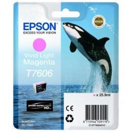 Cartucho Epson T7606 Light Magenta SC-P600
