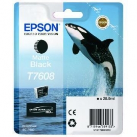 Cartucho Epson T7608 Black Matte SC-P600