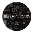 Alfombra Genesis Tellur Redonda Gear
