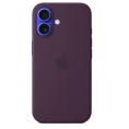 Funda iPhone 16 Plus Apple Silicona Plum MagSafe