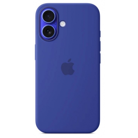 Funda Iphone 16 Apple Silicona Ultramarine MagSafe